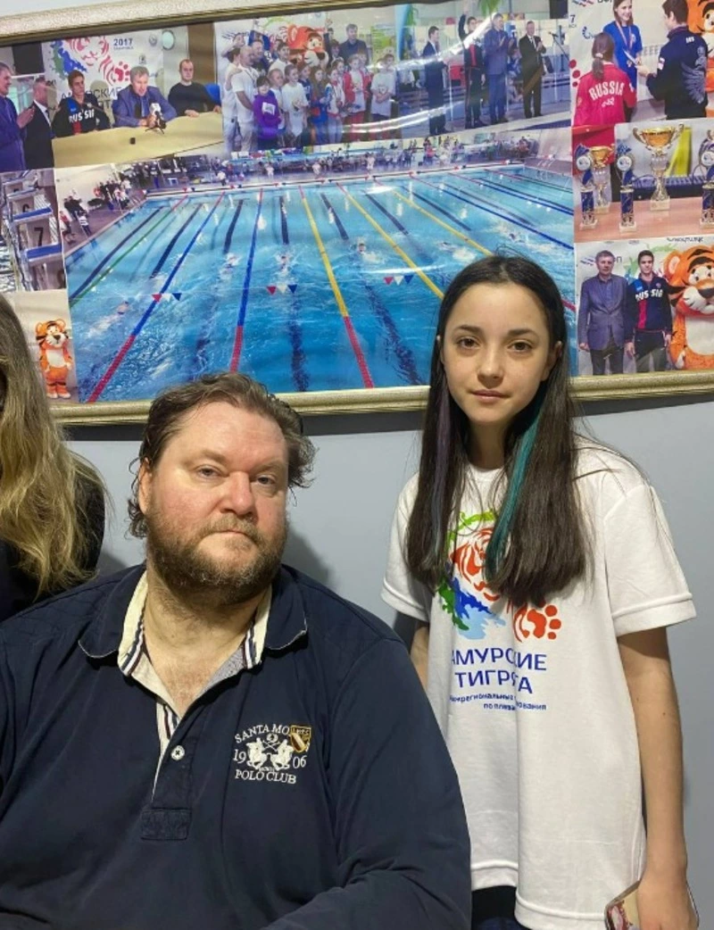 Вода – родная стихия Аминат