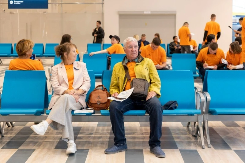 Волонтёры помогли протестировать новый аэровокзал в Южно-Сахалинске  