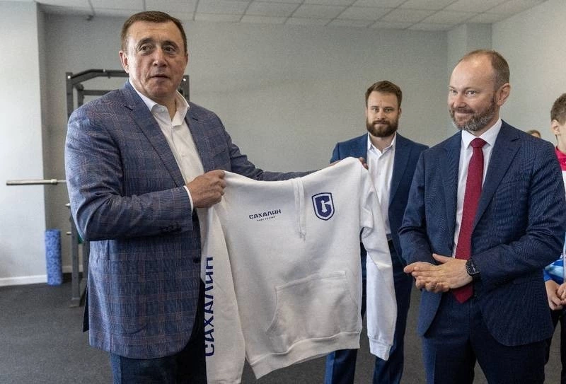 Валерий Лимаренко посетил тренировку спортсменов Сахалина в преддверии Международных игр «Дети Азии»