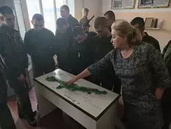 Новобранцы познакомились с историей Итурупа