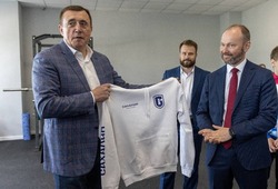 Валерий Лимаренко посетил тренировку спортсменов Сахалина в преддверии Международных игр «Дети Азии»