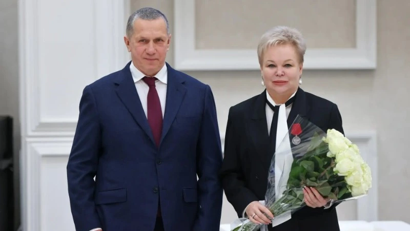 Елена Касьянова удостоена медали ордена «За заслуги перед Отечеством II степени»