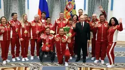 Не числом, а умением: в Кремле наградили победителей и призёров Паралимпиады