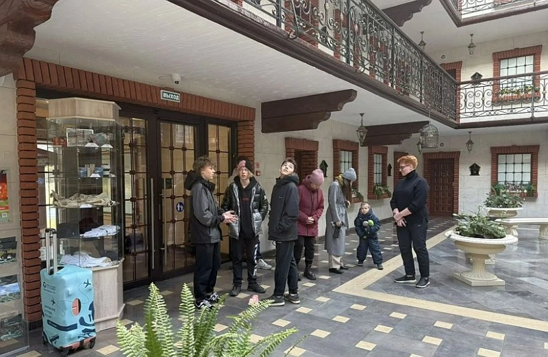 Школьники встретились с мастерами гостеприимства