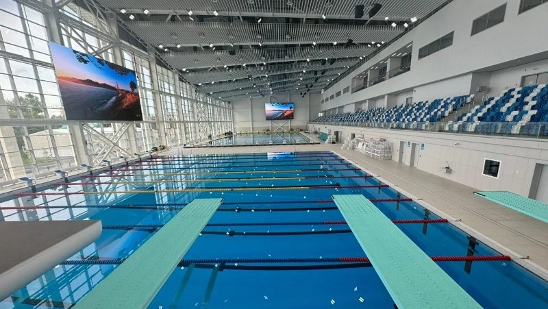 Центр водных видов спорта в Южно-Сахалинске введен в эксплуатацию