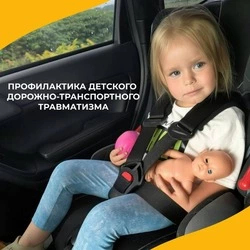 Госавтоинспекция наглядно разъясняет правила перевозки детей