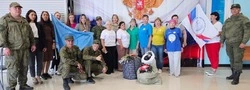Маскировочные сети от курильских «серебряных» волонтёров отправятся в зону СВО