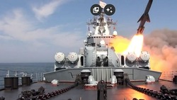 Силы ТОФ в ходе учения нанесли совместный удар крылатыми ракетами по морской цели в Японском море