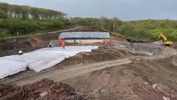 Реконструкцию участка дороги Курильск — Рейдово завершат в ноябре 2024 года